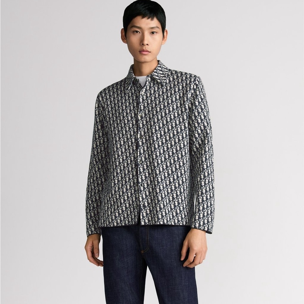 Dior Black and White Casual Button Down Shirt